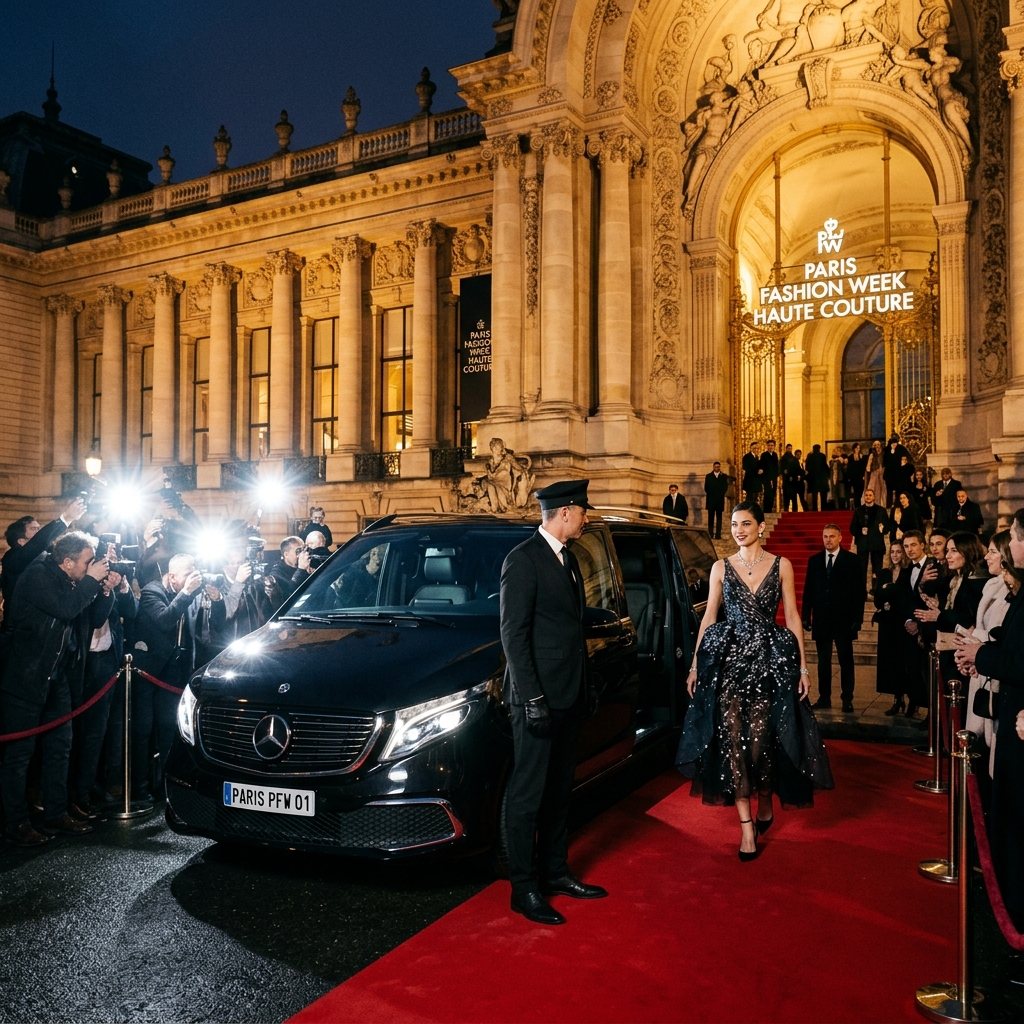 VTC Paris Fashion Week · Privatchauffeur Modeschauen und Events | Onyx Drive