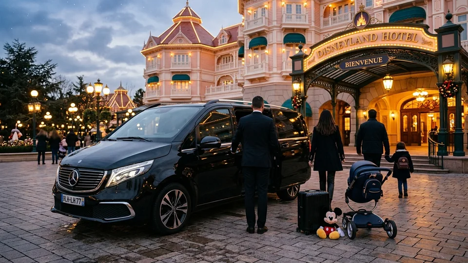 VTC vs Uber Van pour Disneyland Paris
