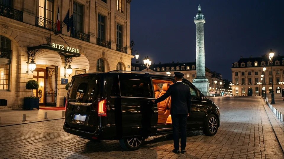 Transfert VTC Deauville ↔ Paris & Aéroports : Confort Van Première Classe