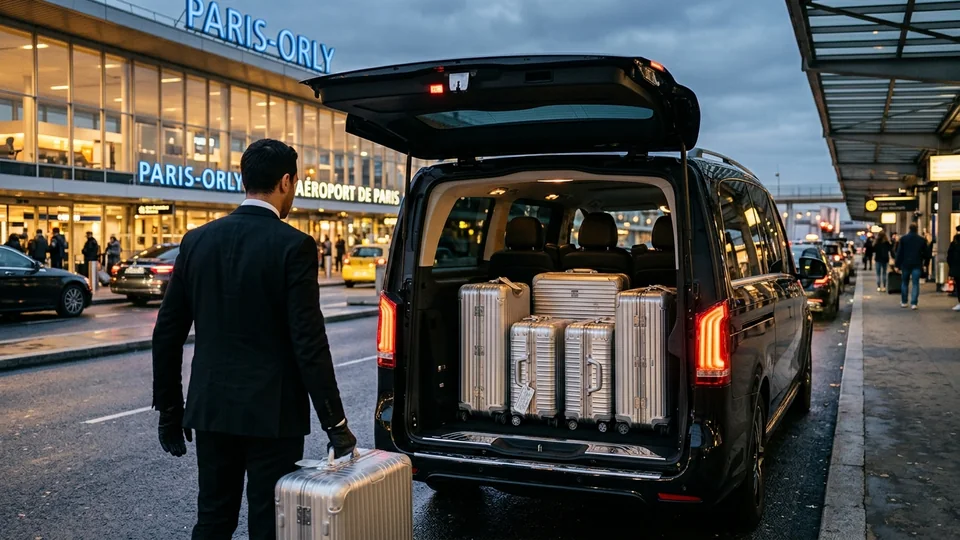 VTC 7 Places vs Orlyval pour Paris et Orly